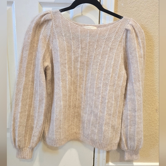 La MAILLE Sesane Aretha Jumper Mottled Beige Small - Picture 3 of 8